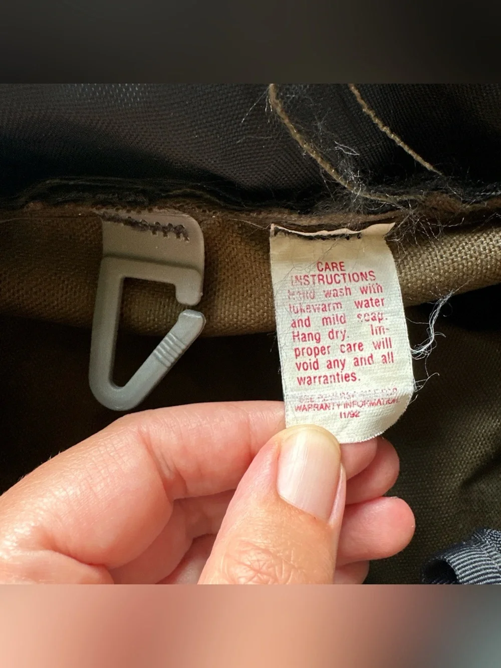 vintage jansport backpack made in usa Olive Military Green Rucksack Style Canvas